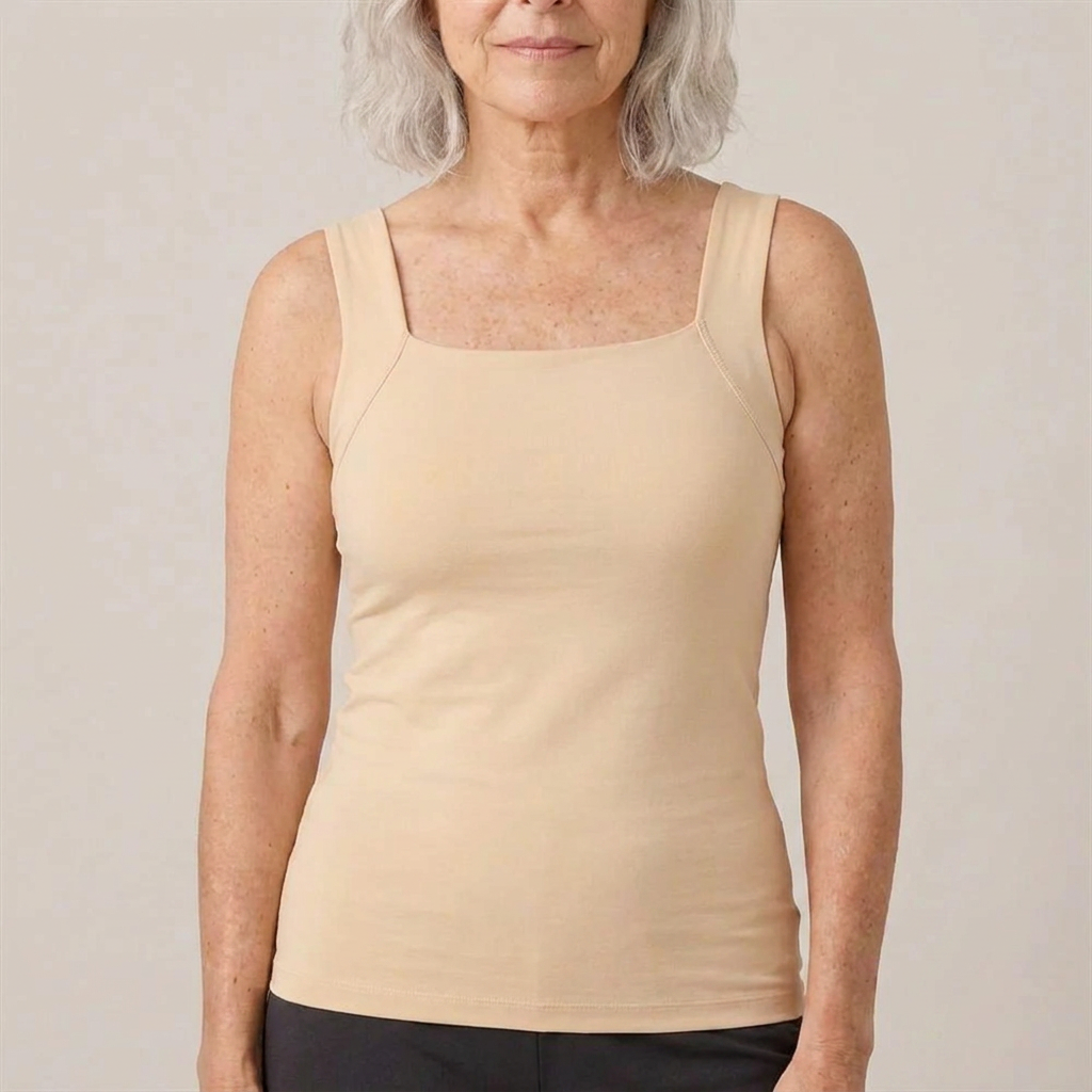 Maggie’s Tanks Built-In Bra Comfort Shaper Tank
